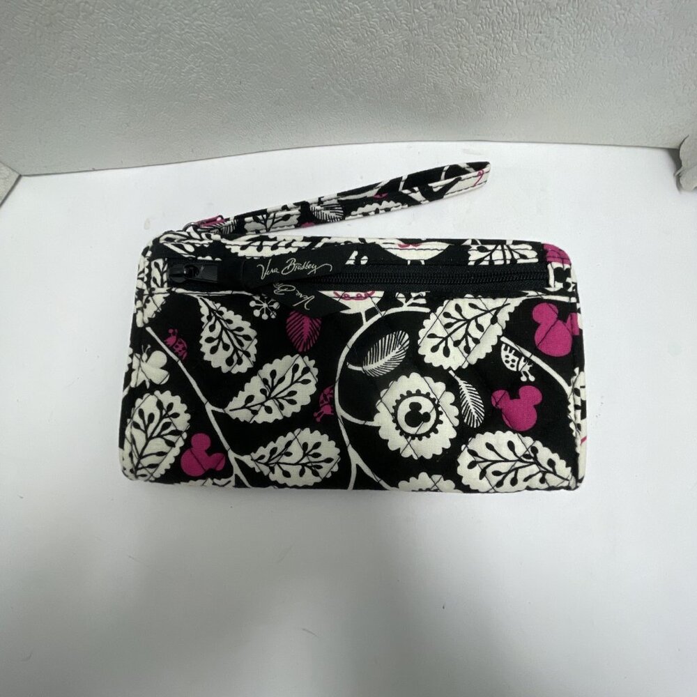 Vera Bradley Mickey Mouse Meets Birdie Retired Disney Clutch Wallet Wristlet